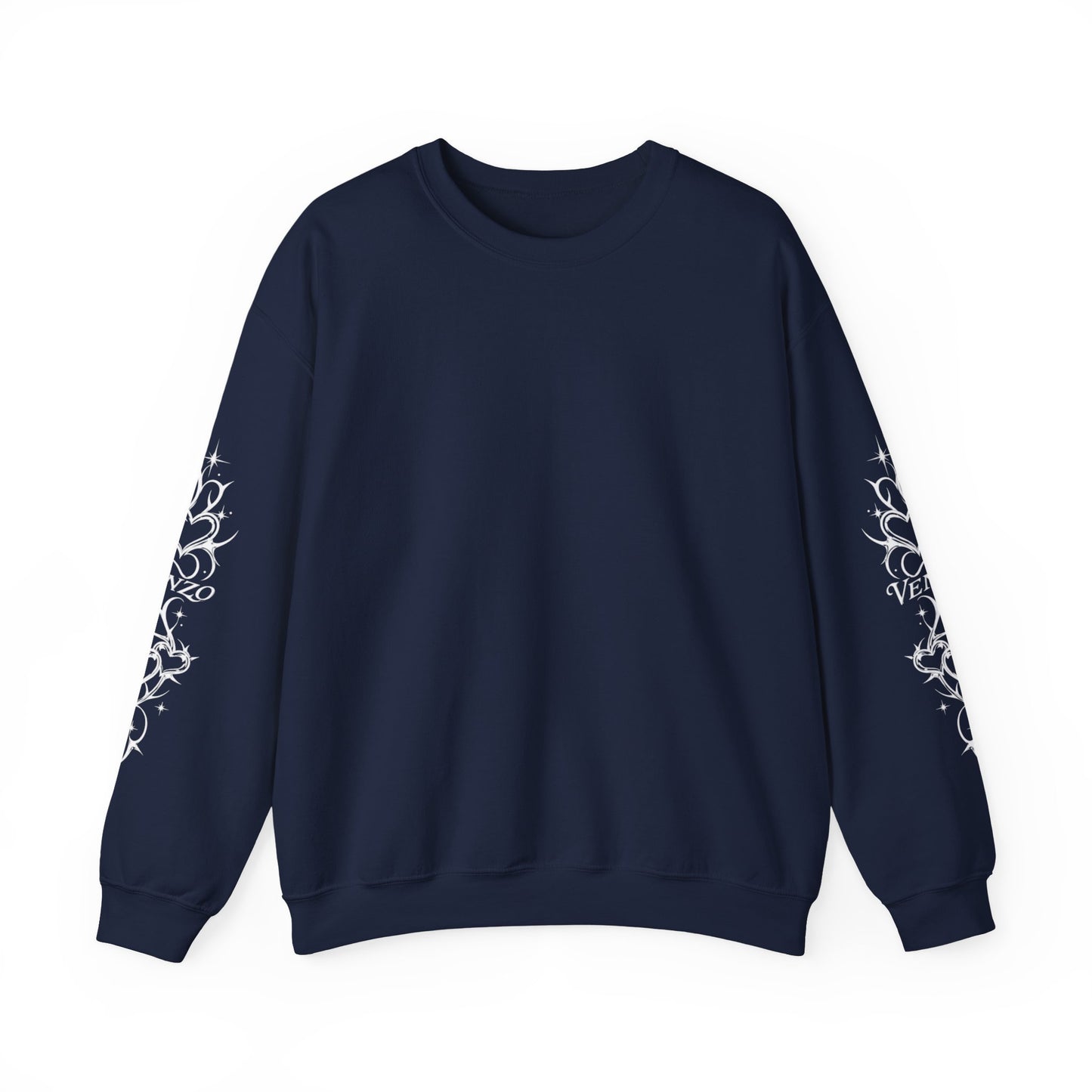 Venzo Hearts Crewneck
