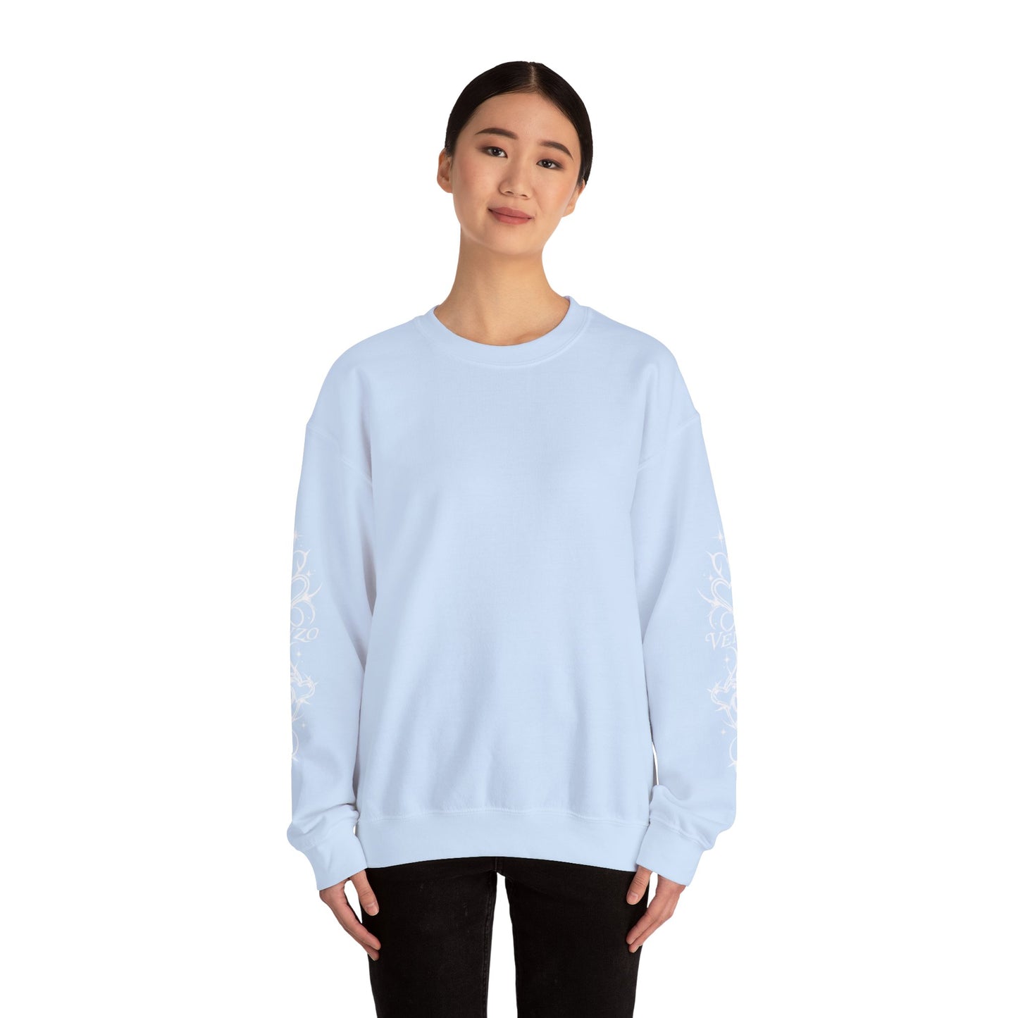 Venzo Hearts Crewneck