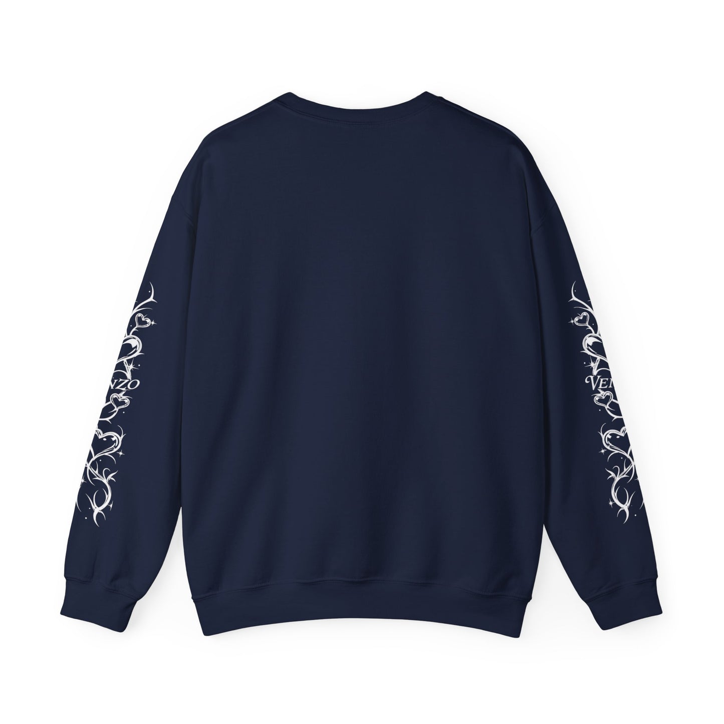 Venzo Hearts Crewneck